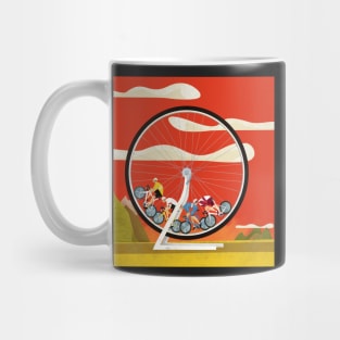 Road Cycle Racing on Hamster Power Mug